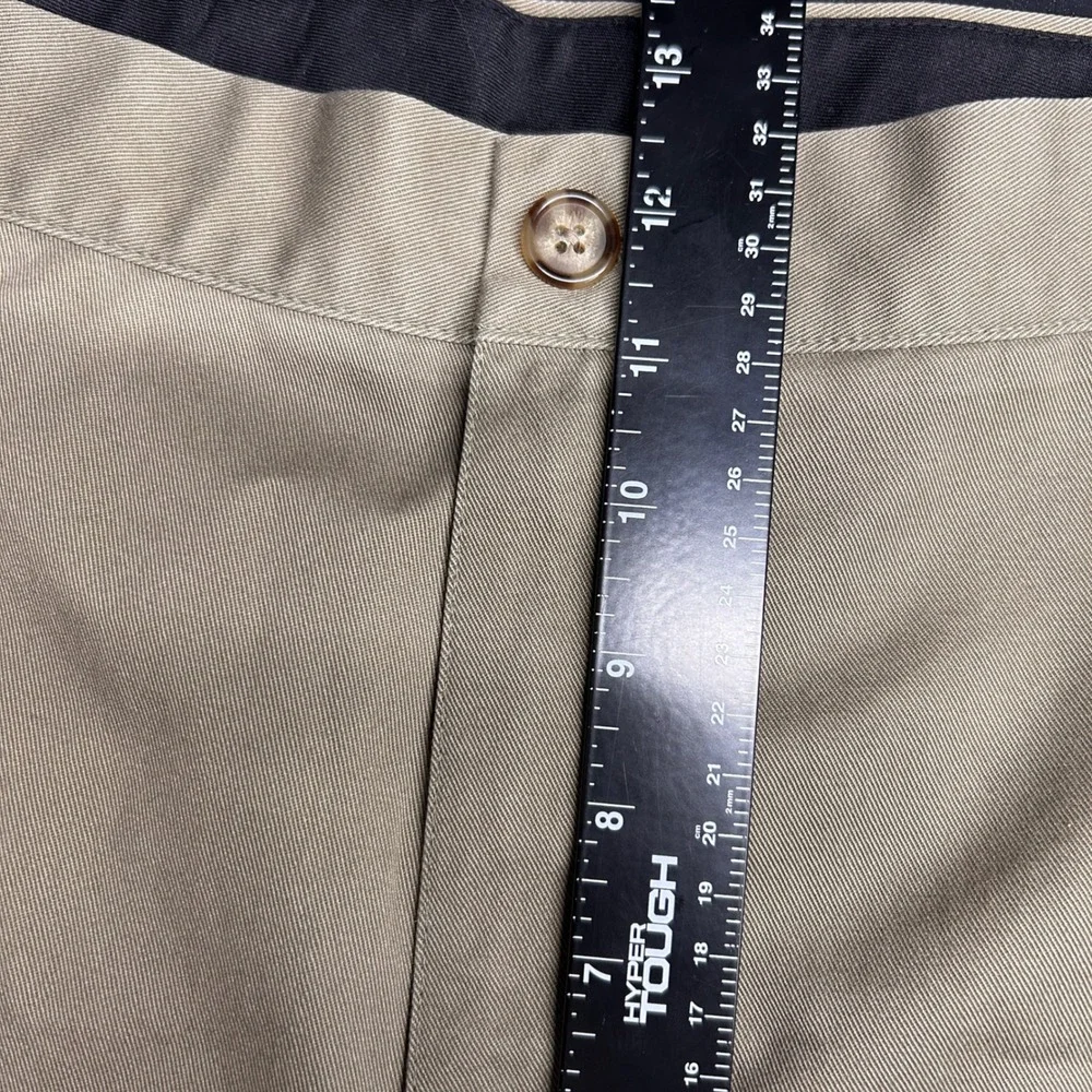LL Bean Classic Fit Men 42x29 Khaki Chino Pants 100% Cotton Casual Gorpcore